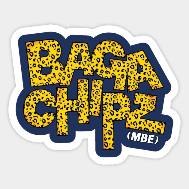 Baga Chipz Merch Sticker by ervinalastri